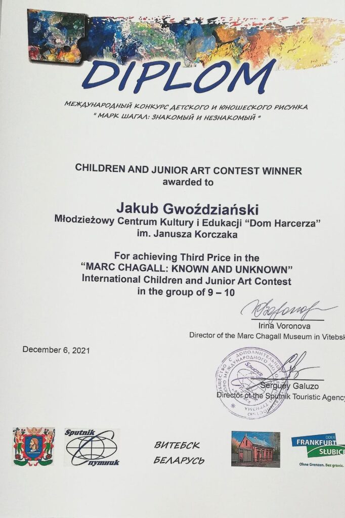 Nagrody dla polskich dzieci w konkursie w Mińsku (Białoruś)