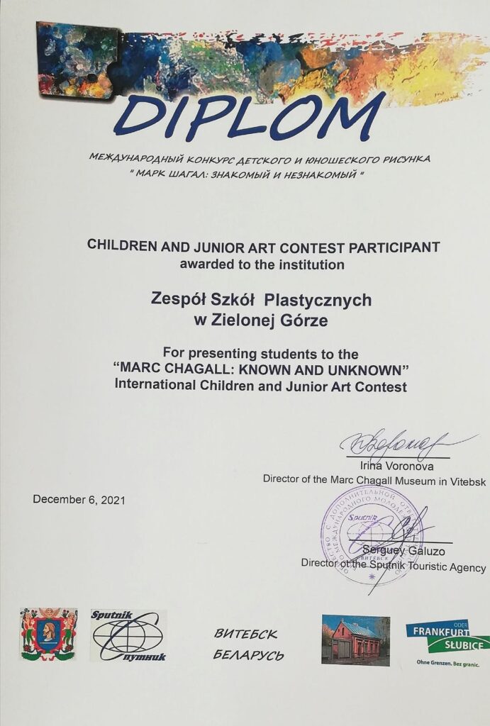 Nagrody dla polskich dzieci w konkursie w Mińsku (Białoruś)